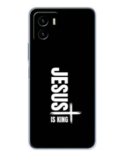 Чехол для Vivo Y19s Pro с картинкой «Вертикаль веры Jesus»