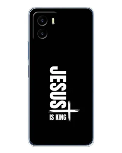 Чехол для Vivo Y19s Pro с картинкой «Вертикаль веры Jesus»