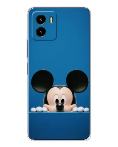 Чехол для Vivo Y19s Pro с картинкой «Микки выглядывает»