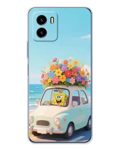Чехол для Vivo Y19s Pro с картинкой «Автомобильное путешествие»