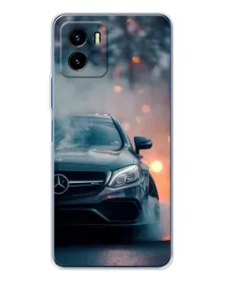 Чехол для Vivo Y19s Pro с картинкой «Mercedes — ночной город» Чехол для Vivo Y19s Pro с картинкой «Mercedes — ночной город»
