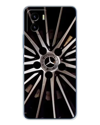 Чехол для Vivo Y19s Pro с картинкой «Диск Mercedes»