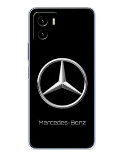 Чехол для Vivo Y19s Pro с картинкой «Mercedes Silver Logo»