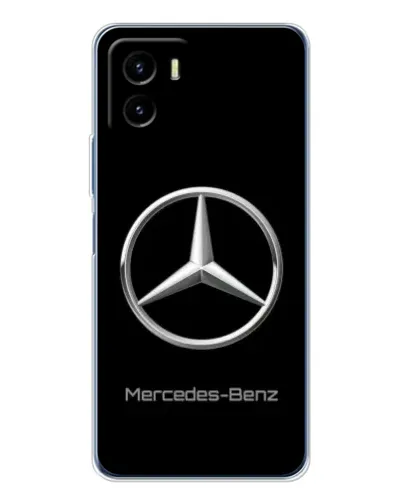 Чехол для Vivo Y19s Pro с картинкой «Mercedes Silver Logo»