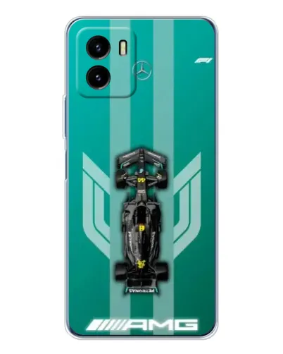 Чехол для Vivo Y19s Pro с картинкой «Mercedes AMG Petronas»