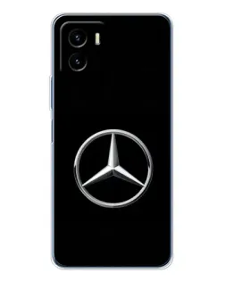 Чехол для Vivo Y19s Pro с картинкой «Mercedes классический лого»