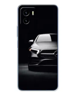 Чехол для Vivo Y19s Pro с картинкой «Свет фар Mercedes»