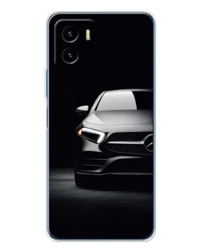 Чехол для Vivo Y19s Pro с картинкой «Свет фар Mercedes»
