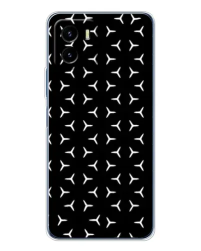 Чехол для Vivo Y19s Pro с картинкой «Mercedes паттерн звезд» Чехол для Vivo Y19s Pro с картинкой «Mercedes паттерн звезд»