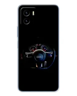 Чехол для Vivo Y19s Pro с картинкой «Салон Audi — руль» Чехол для Vivo Y19s Pro с картинкой «Салон Audi — руль»