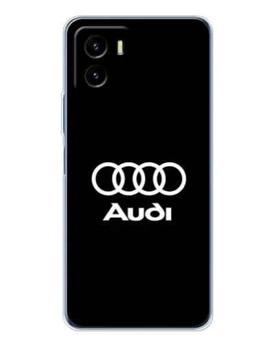 Чехол для Vivo Y19s Pro с картинкой «Классическое лого Audi»