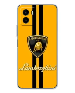 Чехол для Vivo Y19s Pro с картинкой «Lamborghini Stripe желтый» Чехол для Vivo Y19s Pro с картинкой «Lamborghini Stripe желтый»
