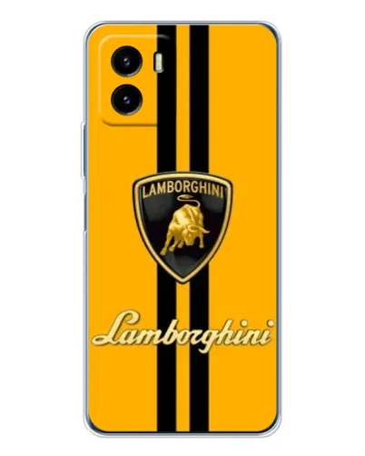 Чехол для Vivo Y19s Pro с картинкой «Lamborghini Stripe желтый» Чехол для Vivo Y19s Pro с картинкой «Lamborghini Stripe желтый»