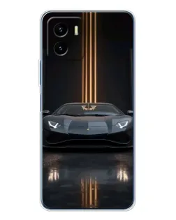 Чехол для Vivo Y19s Pro с картинкой «Lamborghini золотые линии» Чехол для Vivo Y19s Pro с картинкой «Lamborghini золотые линии»