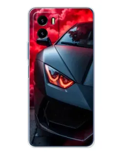 Чехол для Vivo Y19s Pro с картинкой «Lamborghini красное сияние» Чехол для Vivo Y19s Pro с картинкой «Lamborghini красное сияние»