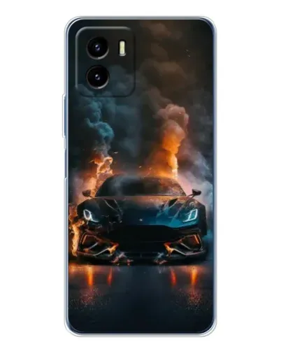 Чехол для Vivo Y19s Pro с картинкой «Lamborghini дымная эстетика» Чехол для Vivo Y19s Pro с картинкой «Lamborghini дымная эстетика»