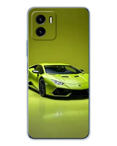 Чехол для Vivo Y19s Pro с картинкой «Салатовый Lamborghini Huracan» Чехол для Vivo Y19s Pro с картинкой «Салатовый Lamborghini Huracan»