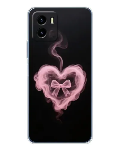 Чехол для Vivo Y19s Pro с картинкой «Дымчатое сердце»