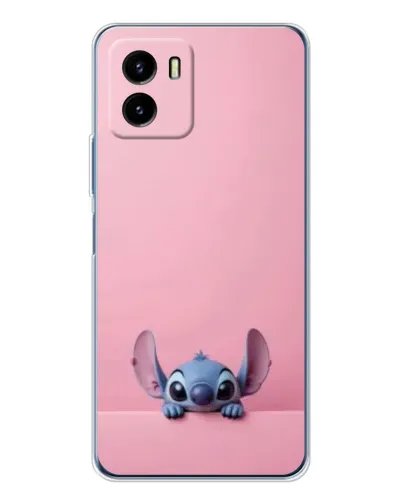 Чехол для Vivo Y19s Pro с картинкой «Stitch выглядывает»