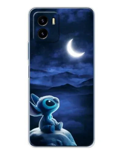 Чехол для Vivo Y19s Pro с картинкой «Лунная ночь Стича»