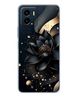 Чехол для Vivo Y19s Pro с картинкой «Черный лотос» Чехол для Vivo Y19s Pro с картинкой «Черный лотос»