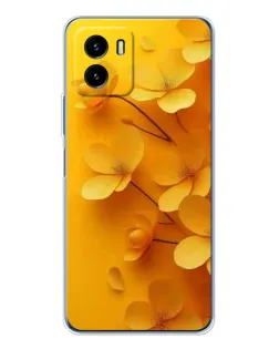 Чехол для Vivo Y19s Pro с картинкой «Золотые лепестки» Чехол для Vivo Y19s Pro с картинкой «Золотые лепестки»
