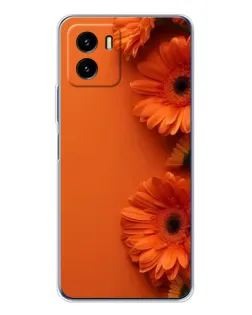 Чехол для Vivo Y19s Pro с картинкой «Оранжевые герберы» Чехол для Vivo Y19s Pro с картинкой «Оранжевые герберы»