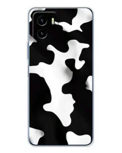 Чехол для Vivo Y19s Pro с картинкой «Черно-белое пятно»