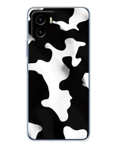 Чехол для Vivo Y19s Pro с картинкой «Черно-белое пятно»