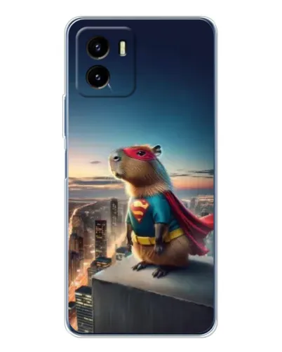Чехол для Vivo Y19s Pro с картинкой «Капи-мен супергерой» Чехол для Vivo Y19s Pro с картинкой «Капи-мен супергерой»