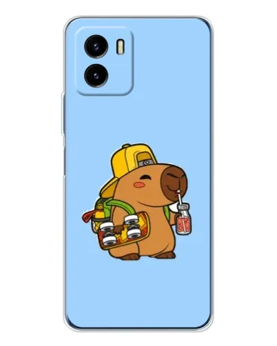 Чехол для Vivo Y19s Pro с картинкой «Капибара на скейте» Чехол для Vivo Y19s Pro с картинкой «Капибара на скейте»