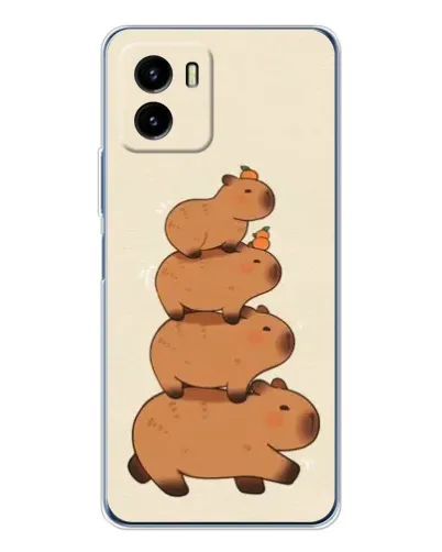 Чехол для Vivo Y19s Pro с картинкой «Башня из капибар» Чехол для Vivo Y19s Pro с картинкой «Башня из капибар»