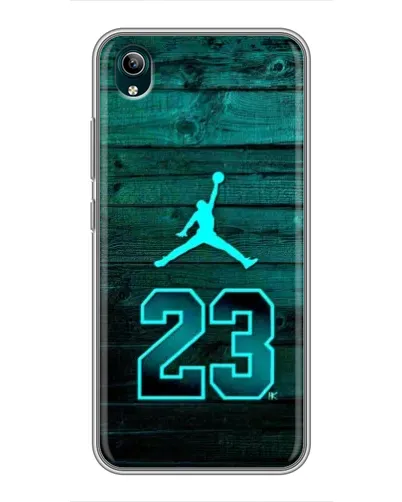 Чехол для Vivo Y1s с картинкой «Jordan Cyan 23» Чехол для Vivo Y1s с картинкой «Jordan Cyan 23»