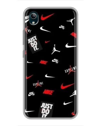 Чехол для Vivo Y1s с картинкой «Nike Mix Pattern» Чехол для Vivo Y1s с картинкой «Nike Mix Pattern»