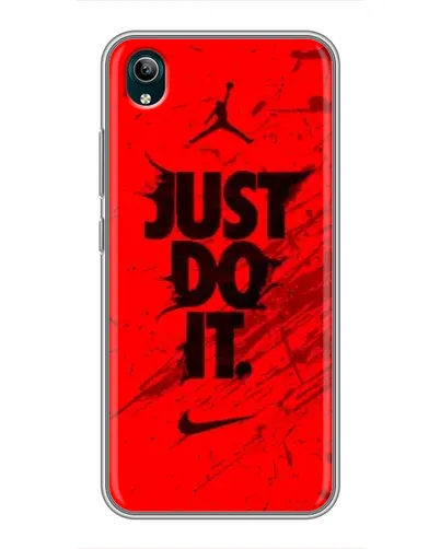 Чехол для Vivo Y1s с картинкой «Nike Just Do It» Чехол для Vivo Y1s с картинкой «Nike Just Do It»