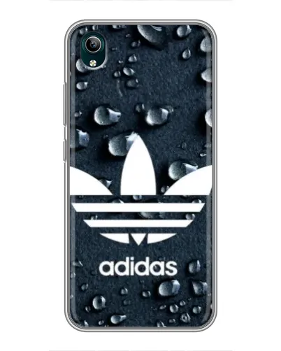 Чехол для Vivo Y1s с картинкой «Adidas Trefoil Blue» Чехол для Vivo Y1s с картинкой «Adidas Trefoil Blue»