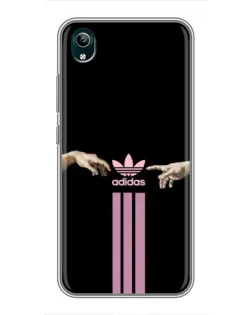 Чехол для Vivo Y1s с картинкой «Adidas Hands» Чехол для Vivo Y1s с картинкой «Adidas Hands»