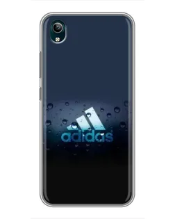 Чехол для Vivo Y1s с картинкой «Adidas Water Drops» Чехол для Vivo Y1s с картинкой «Adidas Water Drops»
