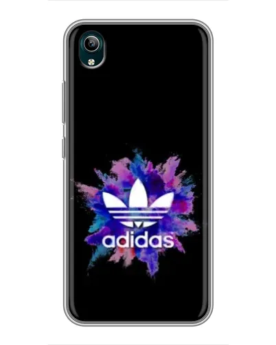 Чехол для Vivo Y1s с картинкой «Взрыв красок Adidas» Чехол для Vivo Y1s с картинкой «Взрыв красок Adidas»