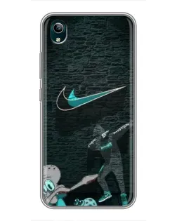 Чехол для Vivo Y1s с картинкой «Спортивный арт Nike» Чехол для Vivo Y1s с картинкой «Спортивный арт Nike»