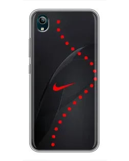Чехол для Vivo Y1s с картинкой «Абстрактный дизайн Nike» Чехол для Vivo Y1s с картинкой «Абстрактный дизайн Nike»