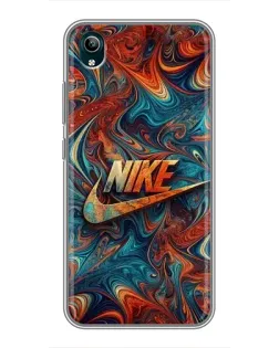 Чехол для Vivo Y1s с картинкой «Nike в абстракции» Чехол для Vivo Y1s с картинкой «Nike в абстракции»