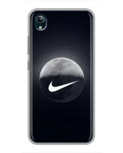 Чехол для Vivo Y1s с картинкой «Nike в стиле граффити» Чехол для Vivo Y1s с картинкой «Nike в стиле граффити»