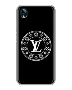 Чехол для Vivo Y1s с картинкой «LV — печать стиля»
