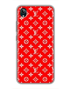 Чехол для Vivo Y1s с картинкой «Яркий паттерн LV»