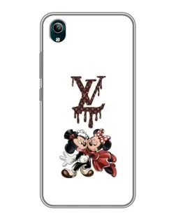 Чехол для Vivo Y1s с картинкой «LV и Микки Маус»