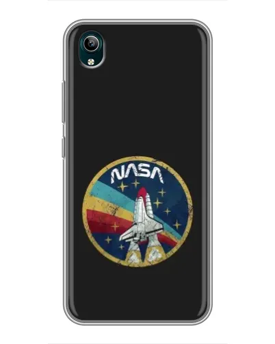 Чехол для Vivo Y1s с картинкой «NASA — эмблема миссии» Чехол для Vivo Y1s с картинкой «NASA — эмблема миссии»