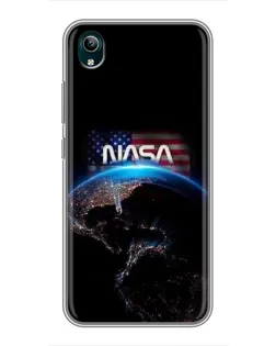 Чехол для Vivo Y1s с картинкой «Земля из космоса NASA» Чехол для Vivo Y1s с картинкой «Земля из космоса NASA»
