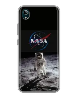 Чехол для Vivo Y1s с картинкой «Астронавт на Луне» Чехол для Vivo Y1s с картинкой «Астронавт на Луне»