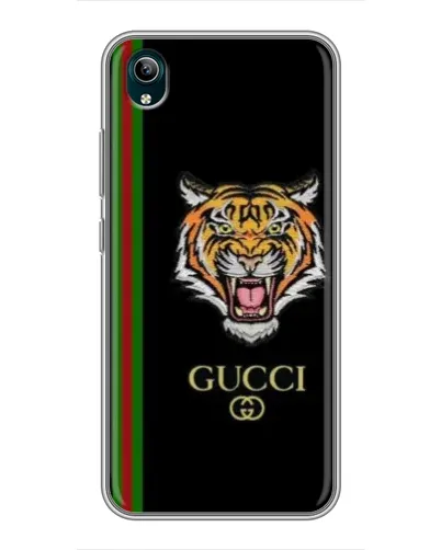 Чехол для Vivo Y1s с картинкой «Тигр Gucci»
